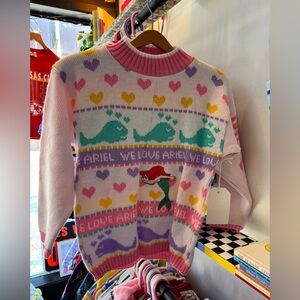 Vintage The Little mermaid knit
